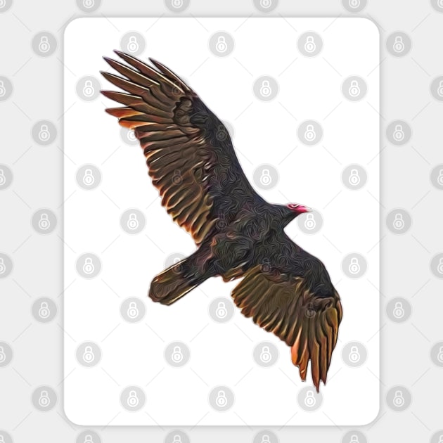 Turkey Vulture Incognito Sticker by Head Blaze